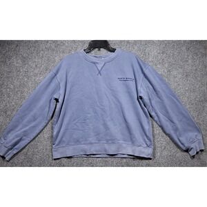 HM Santa Monica Los Angeles 1995 Embroidered‎ Sweatshirt Blue Womens Medium